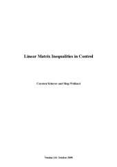 book Linear matrix inequalities in control