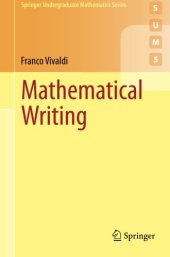 book Mathematical Writing