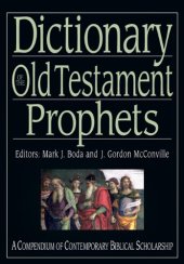 book Dictionary of the Old Testament Prophets
