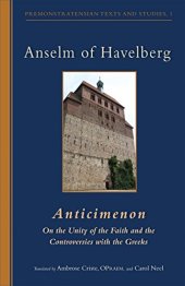 book Anticimenon: On the Unity of the Faith and the Controversies with the Greeks