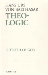 book Theo-Logic, vol. 2: Truth of God