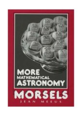 book More Mathematical Astronomy Morsels