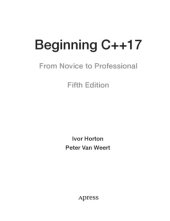 book Beginning C++17