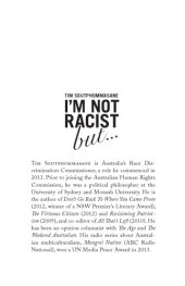 book I’m Not Racist But... 40 Years of the Racial Discrimination Act