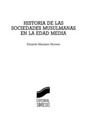 book Historia de las sociedades musulmanas en la Edad Media