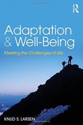 book Adaptation and Well-Being: Meeting the Challenges of Life