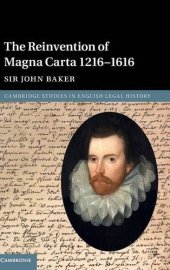 book The Reinvention of Magna Carta, 1216–1616