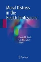 book  Moral Distress in the Health Professions 