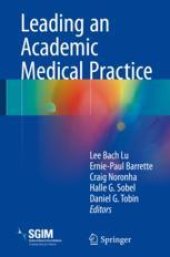 book Leading an Academic Medical Practice