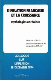 book L’inflation française et la croissance