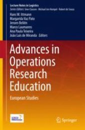 book  Advances in Operations Research Education: European Studies