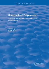 book CRC handbook of terpenoids / Triterpenoids. Volume II: Pentacyclic and Hexacyclic Triterpenoids