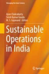 book  Sustainable Operations in India