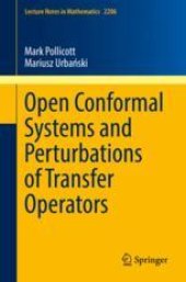 book  Open Conformal Systems and Perturbations of Transfer Operators