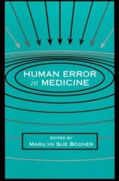 book Human Error in Medicine