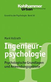 book Ingenieurpsychologie: Psychologische Grundlagen und Anwendungsgebiete (Urban-taschenbucher) (German Edition)