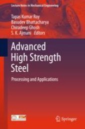 book  Advanced High Strength Steel: Processing and Applications