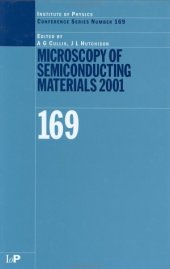 book Microscopy of semiconducting materials 2001 : proceedings of the Royal Microscopical Society conference, Oxford University, 25-29 March 2001