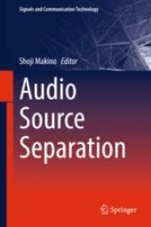 book  Audio Source Separation