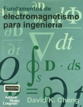 book Fundamentos de electromagnetismo para ingeniería