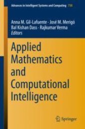 book  Applied Mathematics and Computational Intelligence