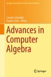 book  Advances in Computer Algebra: In Honour of Sergei Abramov's' 70th Birthday, WWCA 2016, Waterloo, Ontario, Canada