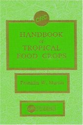 book CRC handbook of tropical food crops