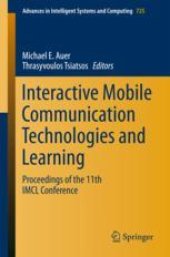 book  Interactive Mobile Communication Technologies and Learning: Proceedings of the 11th IMCL Conference