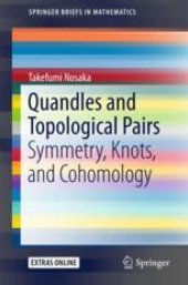 book  Quandles and Topological Pairs: Symmetry, Knots, and Cohomology