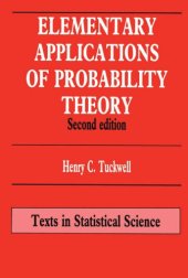 book Elementary Applications of Probability Theory, Second Edition