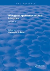 book Biological applications of anti-idiotypes vol II