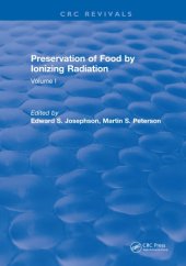 book Preservation of food by ionizing radiation vol I