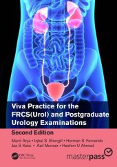 book Viva Practice for the FRCS(Urol) and Postgraduate Urology Examinations, Second Edition