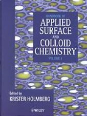 book Handbook of applied surface and colloid chemistry : volume 1