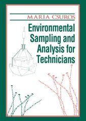 book Environmental sampling and analysis for technicians