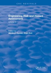 book Engineering Risk and Hazard Assessment : Volume II