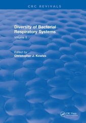 book Diversity of bacterial respiratory systems vol II