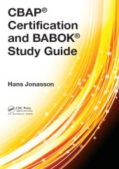 book CBAP certification and BABOK study guide