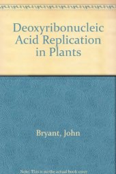 book DNA replication in plants