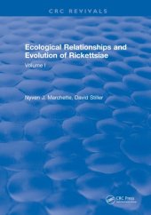 book Ecological relationships and evolution of the rickettsiae. Vol I