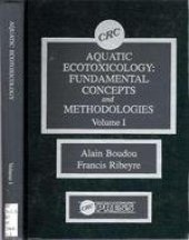 book Aquatic ecotoxicology : fundamental concepts and methodologies / 1 (1989)