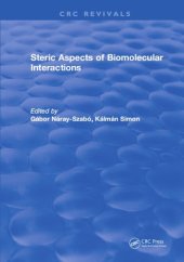 book Steric aspects of biomolecular interactions