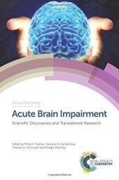 book Acute Brain Impairment - Scientific Discoveries and Translational Research