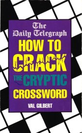 book The Daily Telegraph How to Crack the Cryptic Crossword