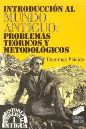 book Introducción al mundo antiguo: problemas teóricos y metodológicos