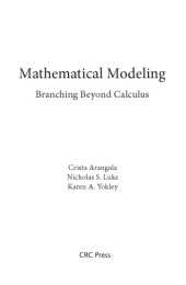 book Mathematical Modeling. Branching Beyond Calculus