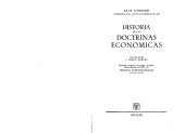 book Historia de las doctrinas económicas