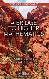 book A Bridge to Higher Mathematics