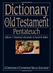 book Dictionary of the Old Testament: Pentateuch