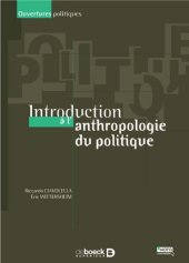 book Introduction à l’anthropologie du politique